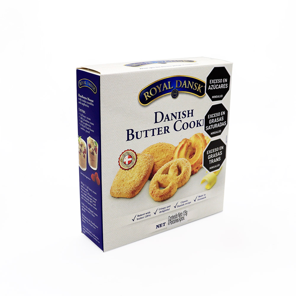 GALLETAS DANESAS DE MANTEQUILLA 125g