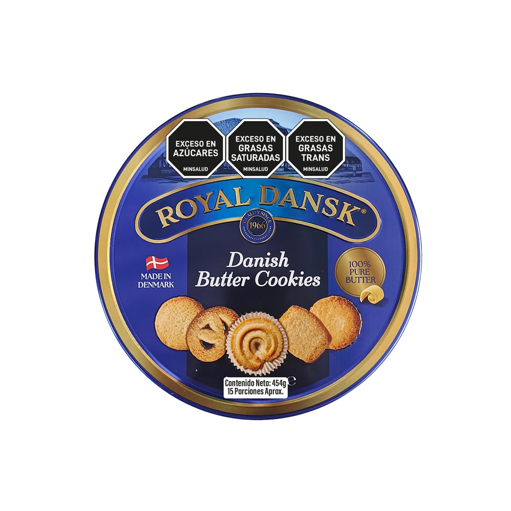 Galletas Danesas De Mantequilla Royal Dansk Ltx454g