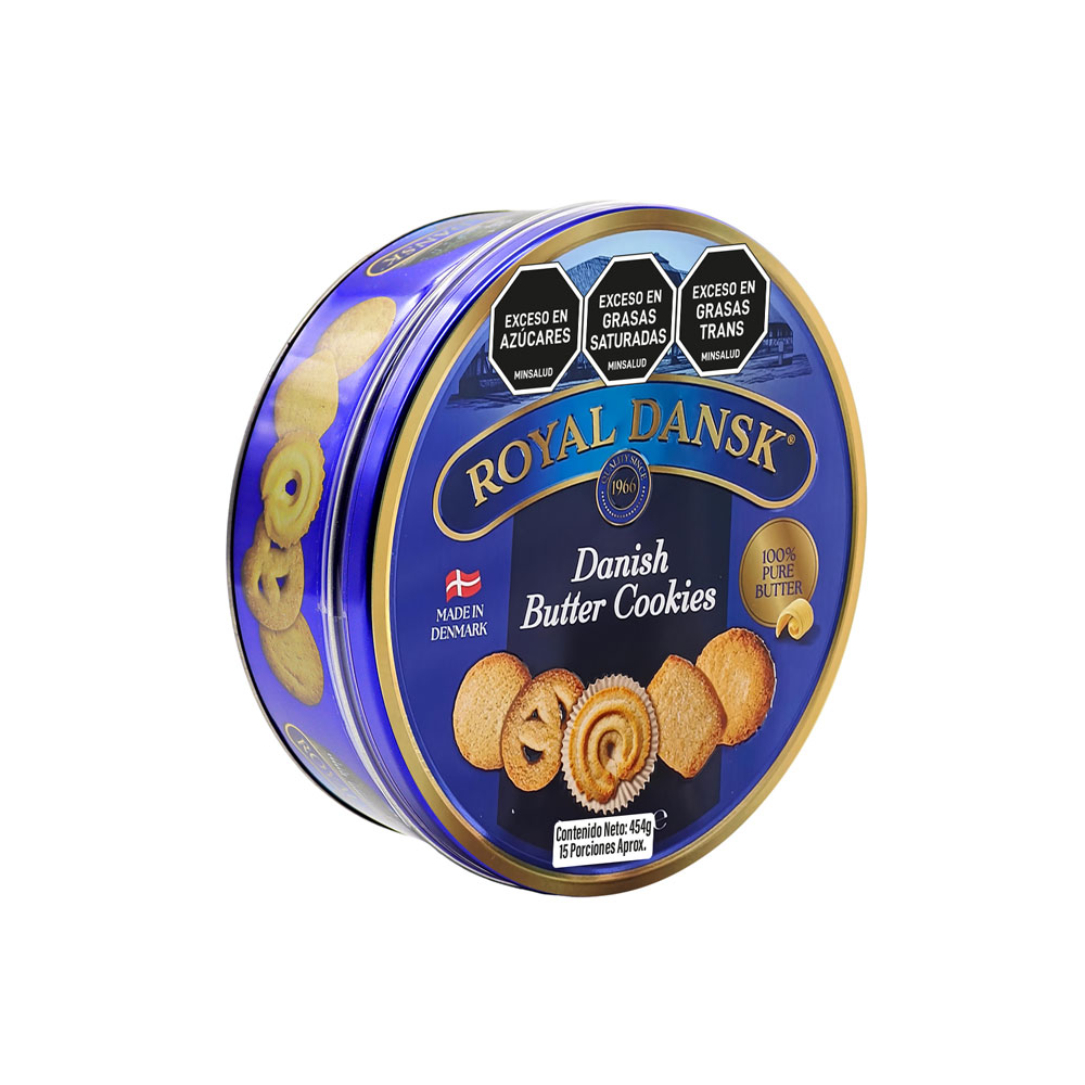 Galletas Danesas De Mantequilla Royal Dansk Ltx454g