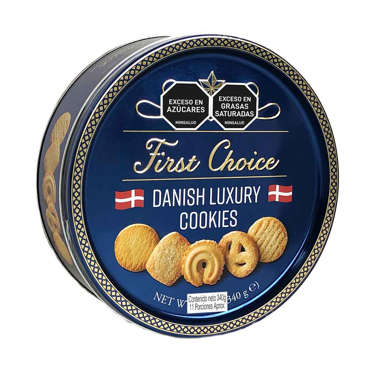 GALLETAS DANESAS FIRST CHOICE ltx340g