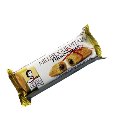 GALLETA MINISNACK HOJALDRE CHOCOLATE 25g