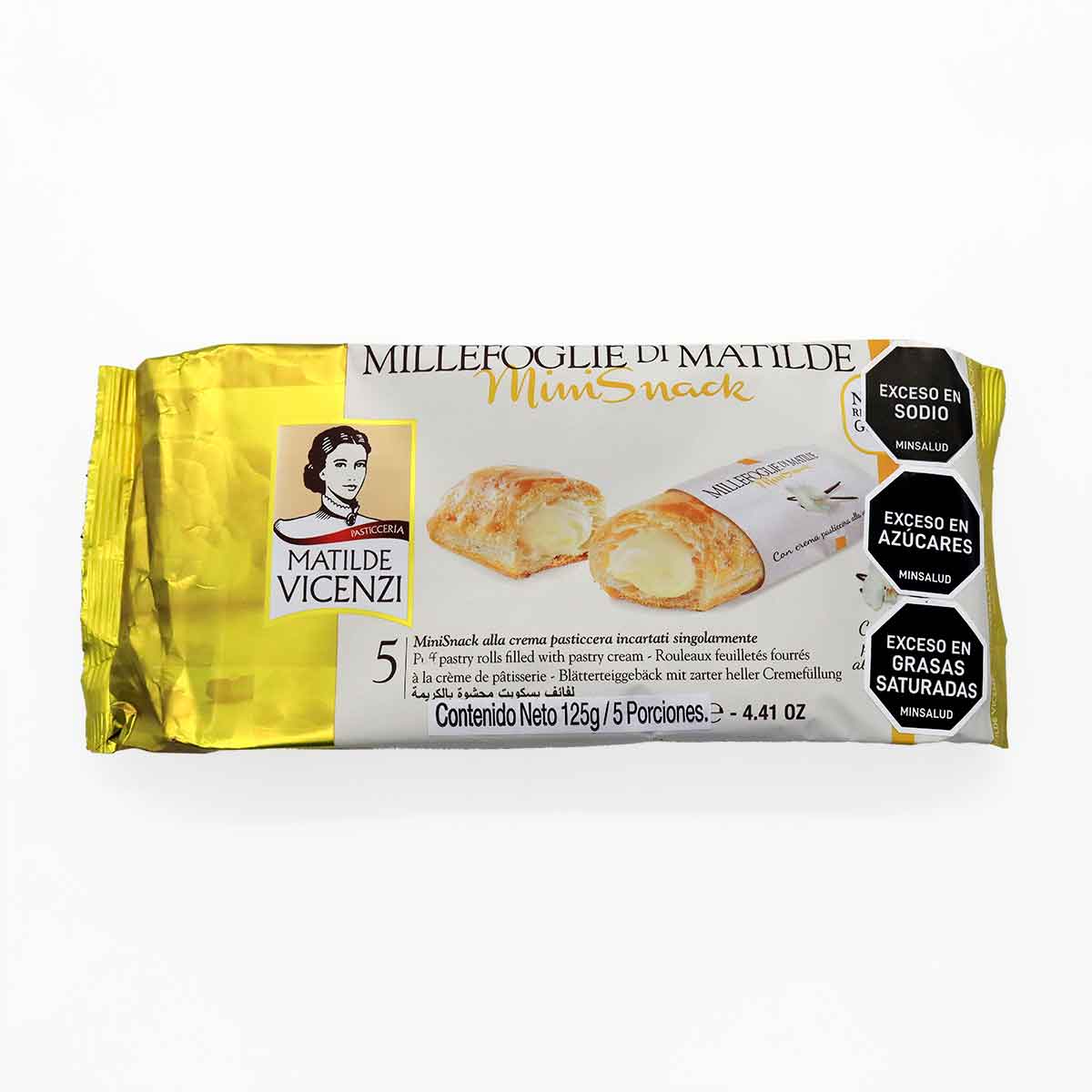 GALLETA MINISNACK CREMA x125g