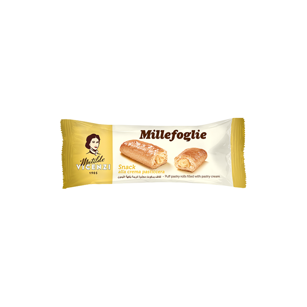 Galleta Minisnack Crema Vicenzi 5Pqx25G-125g