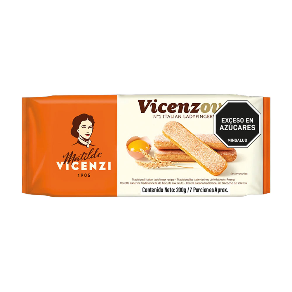 GALLETAS DEDITO VICENZOVO VICENZI pqx200g