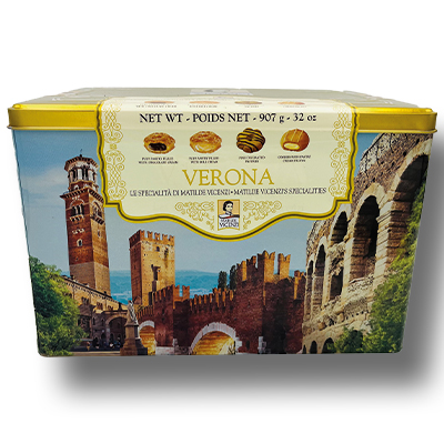 Galleta Verona Tin Vicenzi lata X907 gramos