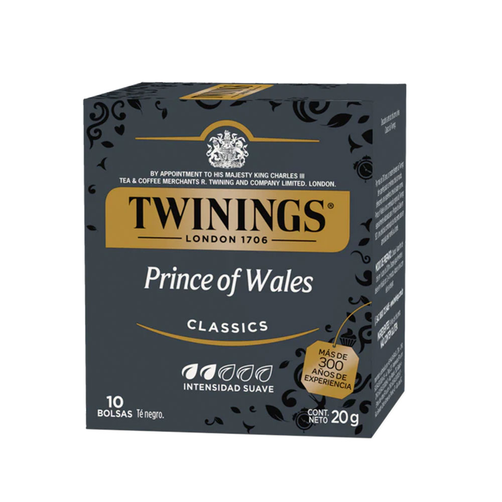 Té Negro Prince Of Wales Twinings Cjx10bl