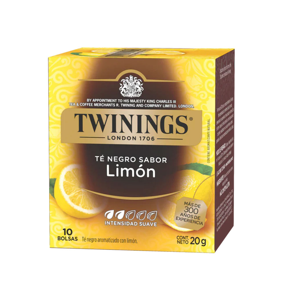 Té Limón Twinings Cjx10Blx2g-20g