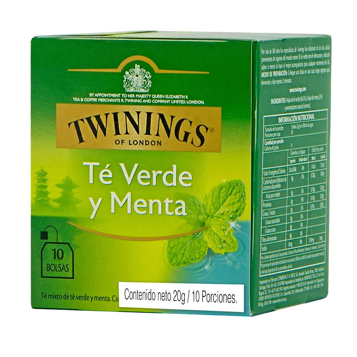 TE VERDE MENTA 10bl 20g