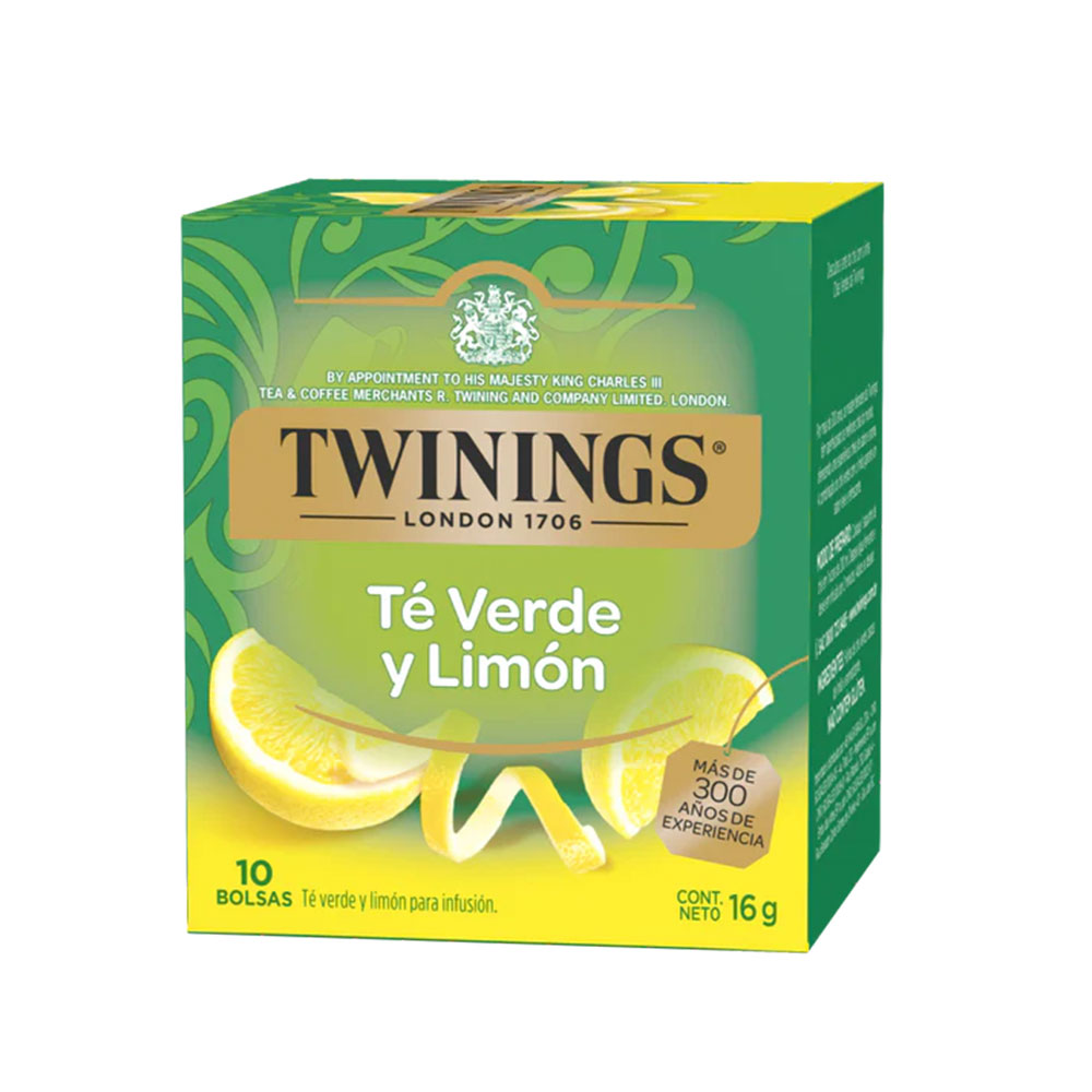 Te Verde Y Limon Twinings Cjx10Blx1,6g-16g