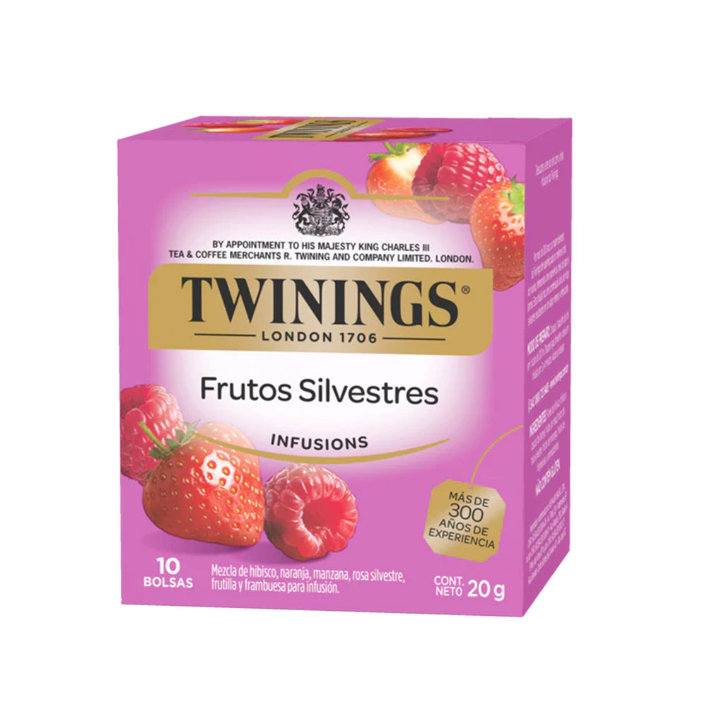 Infusión Frutas Silvestres Twinings Cjx10Blx2g-20g