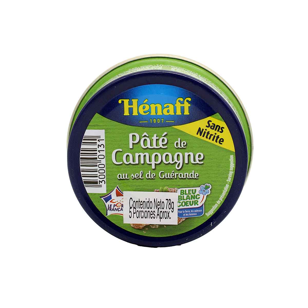 PATÉ DE CAMPAGNE 78g