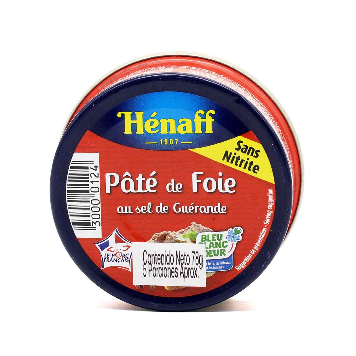 PATE DE FOIE 78g