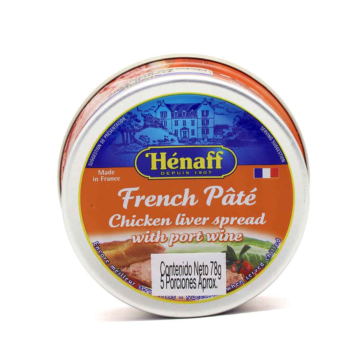 PATE DE POLLO 78g