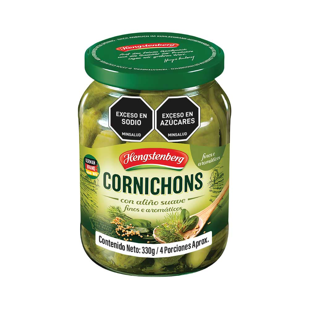 PEPINILLOS CORNICHONS HENGSTÉNBERG frx330g