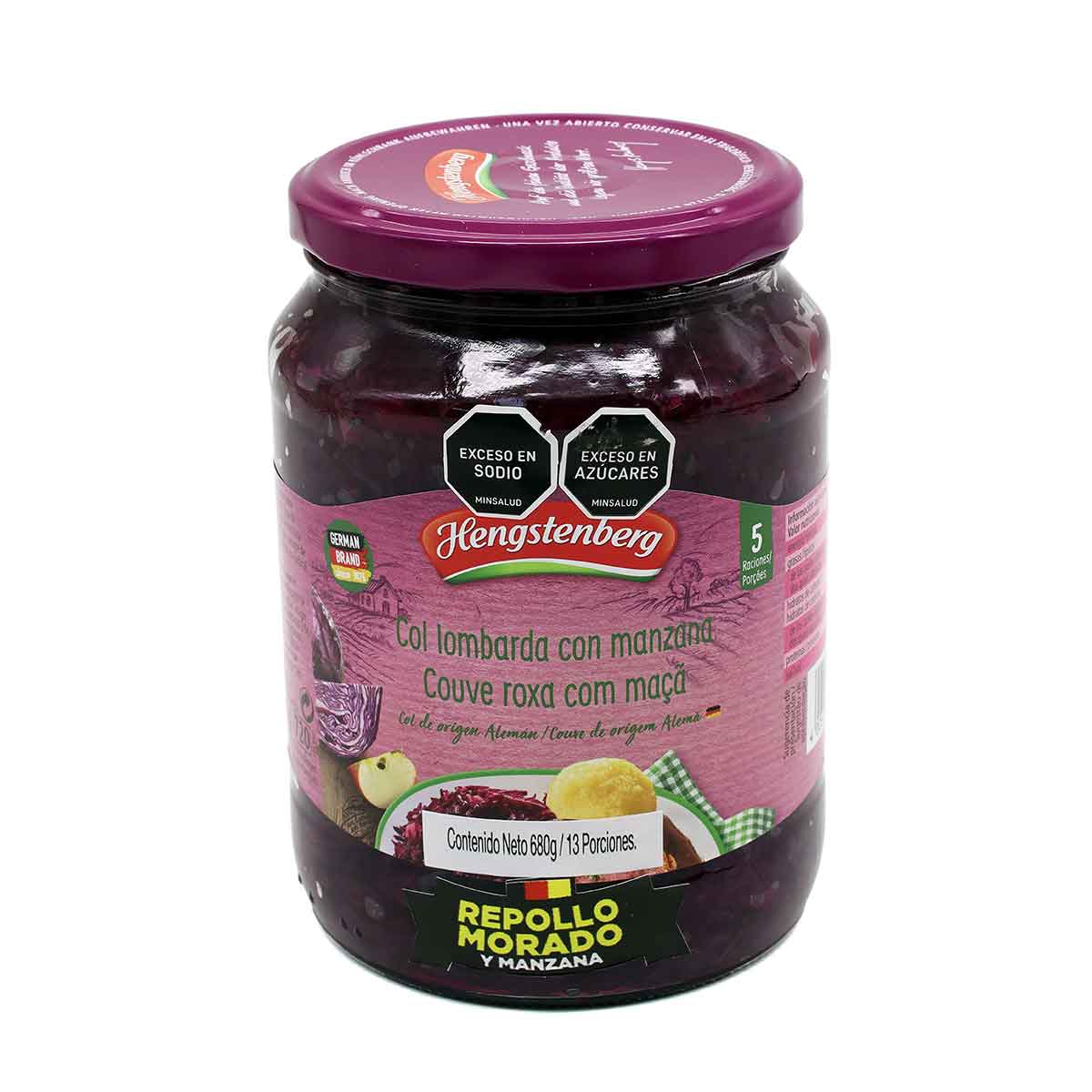 REPOLLO MORADO CON MANZANA 680g