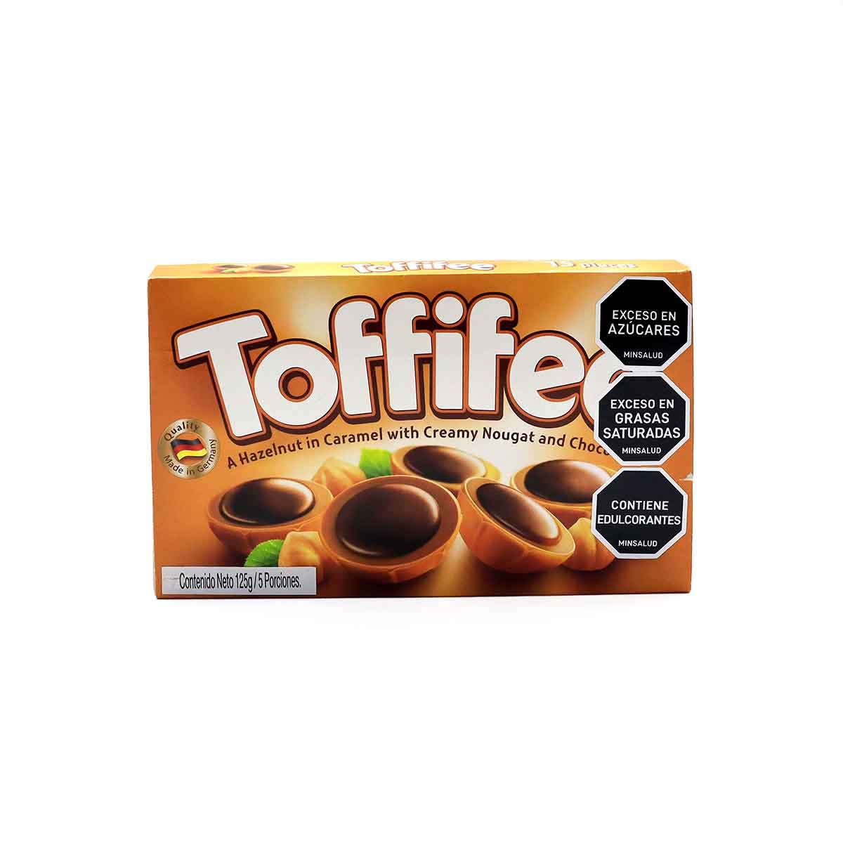 DULCES DE CARAMELO Y CHOCOLATE TOFFIFFE 125g