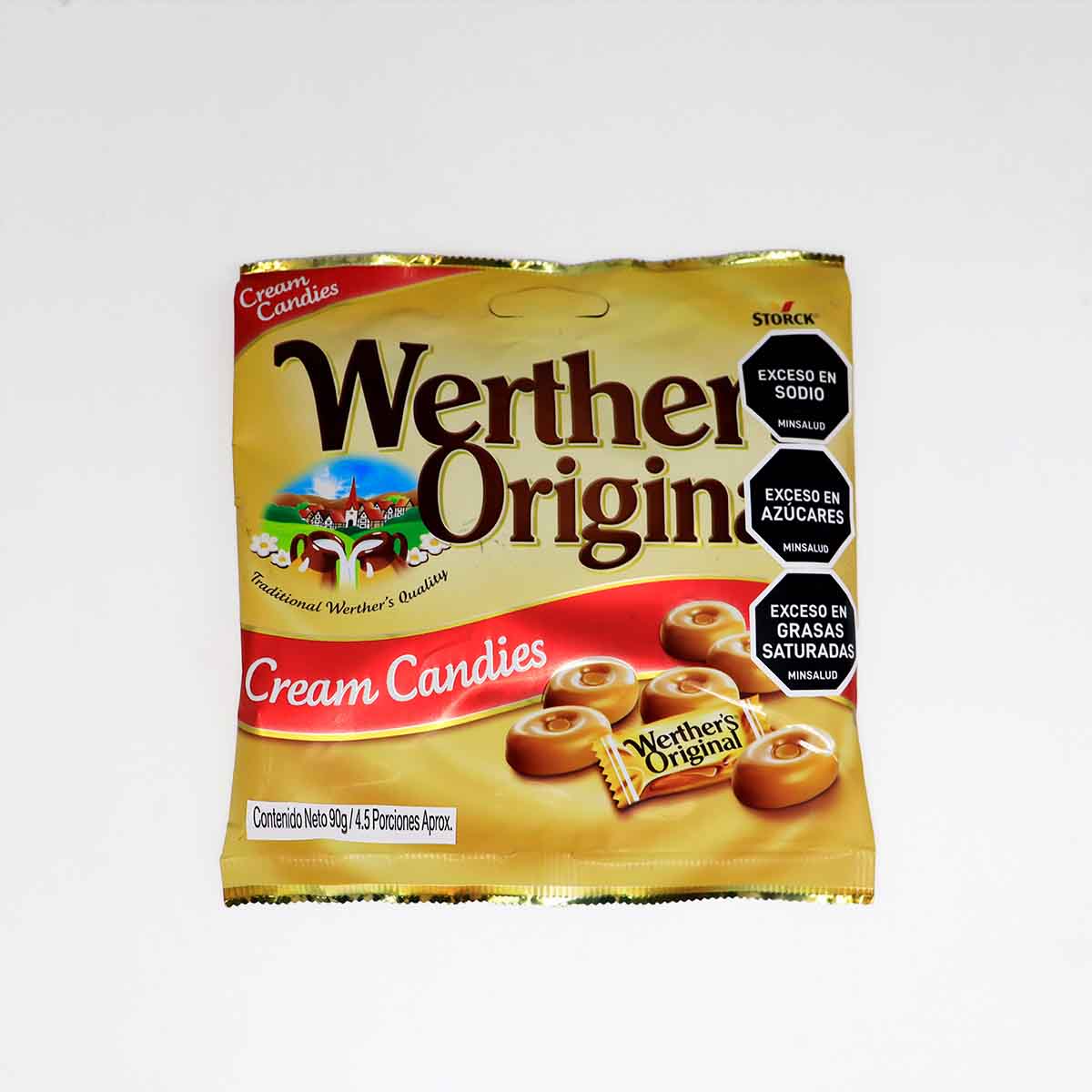 DULCES CARAMELO WERTHERS 90g