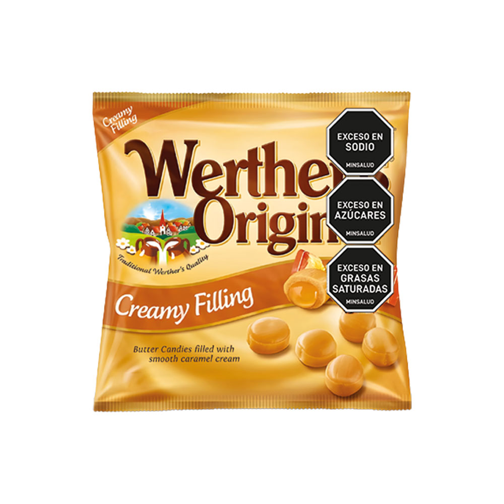 Caramelo Creamy Filling Werthers Blx125g