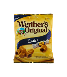Dulces Caramelo Eclair Werther's bolsa X100 gramos