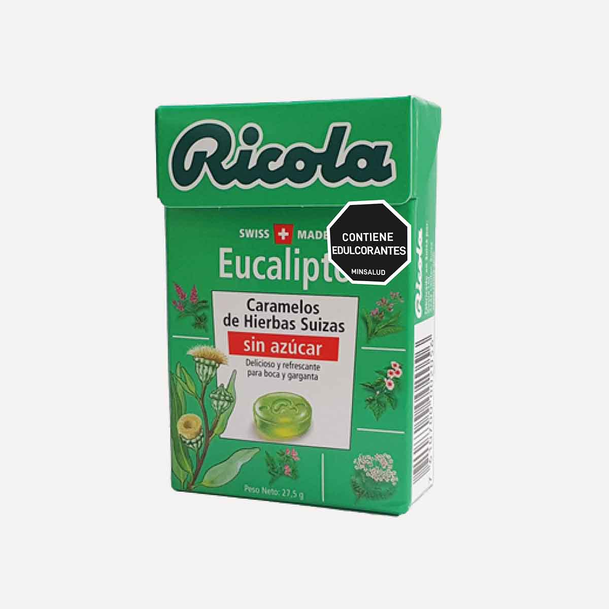 DULCES SF EUCALIPTO RICOLA 27,5g