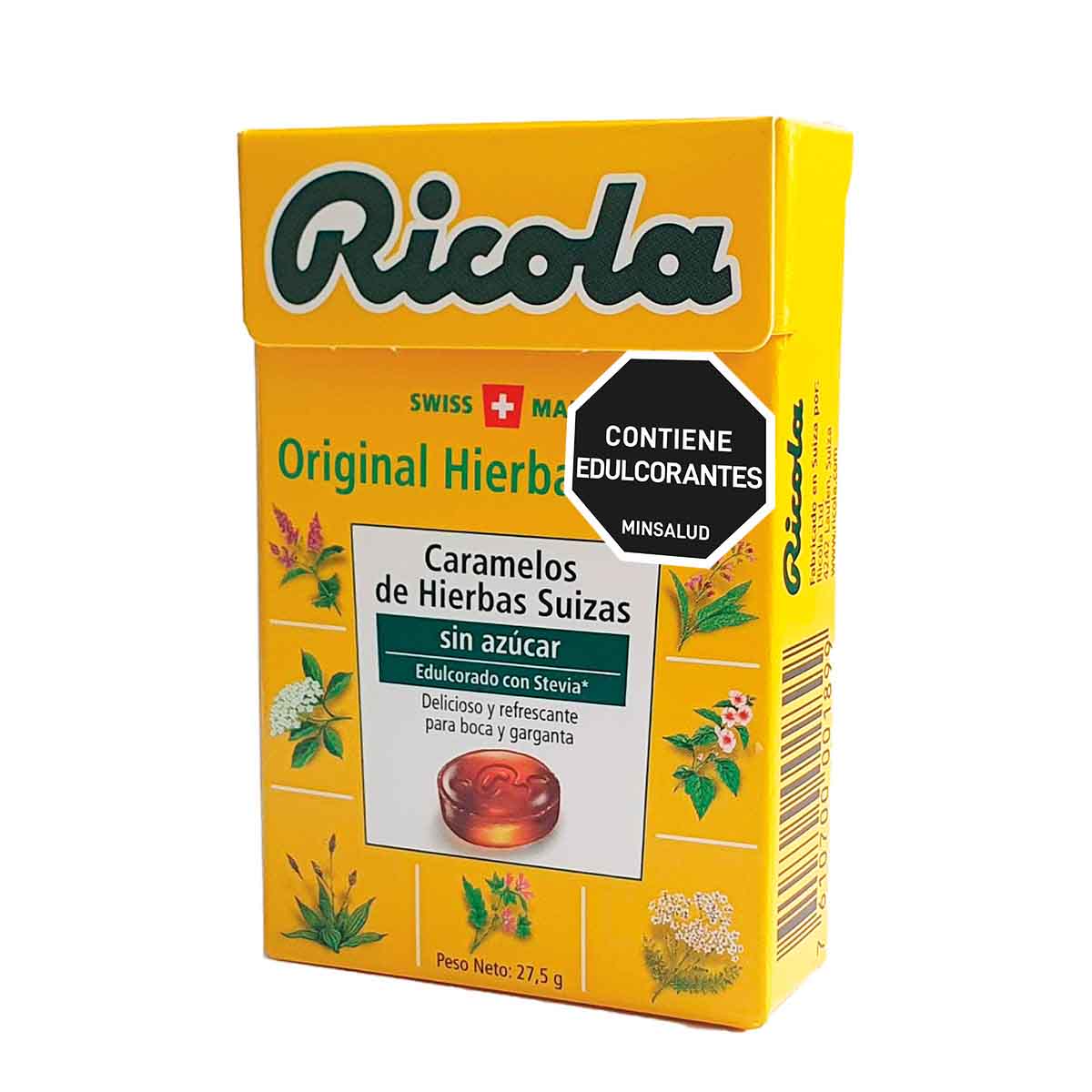 DULCES SF ORIGINAL RICOLA 27,5g