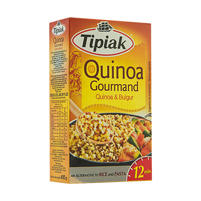 Quinua Gourmand Tipiak caja X400 gramos