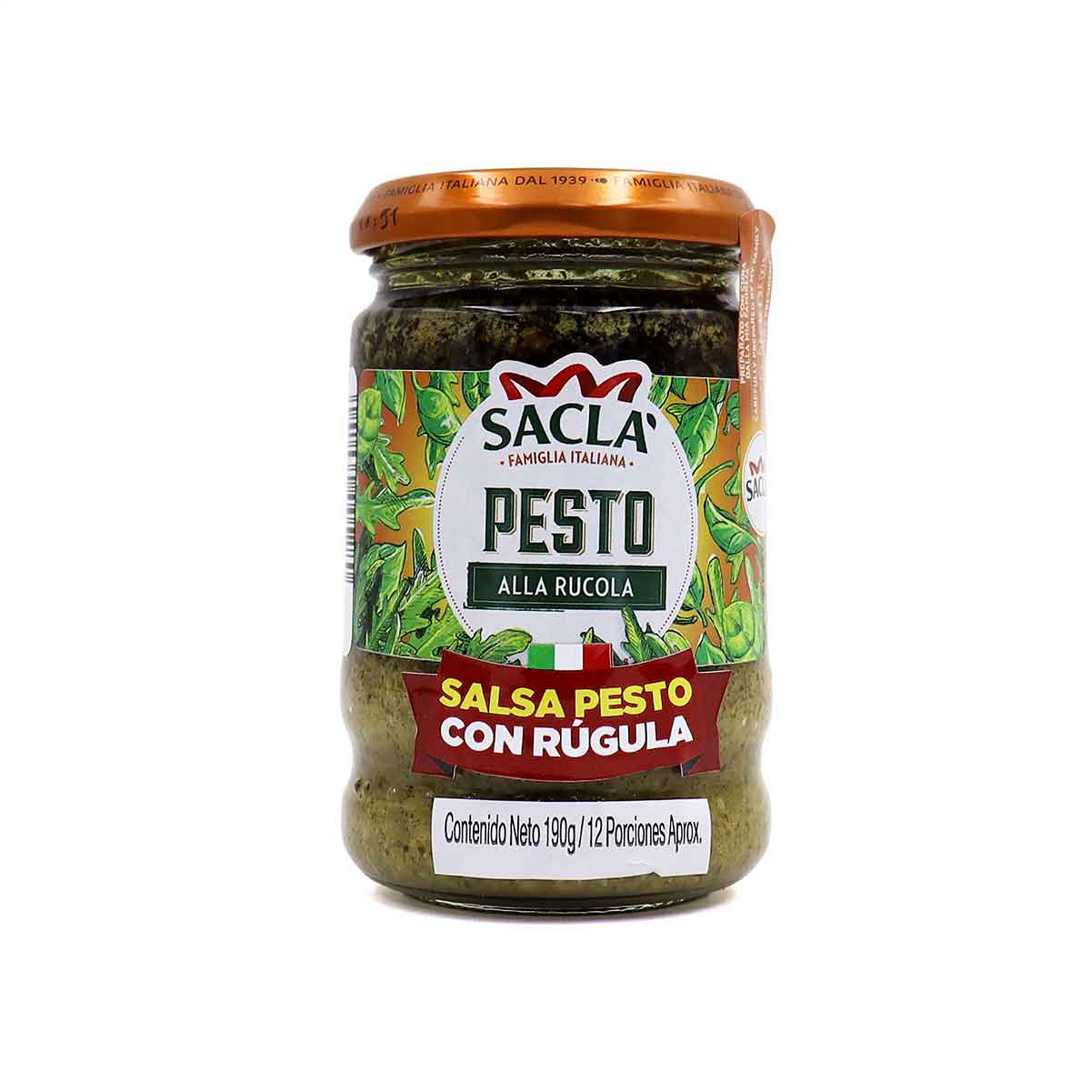 SALSA PESTO RUGULA SACLA frx190g