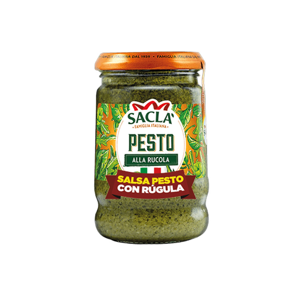Salsa Pesto Rugula Sacla Frx190g