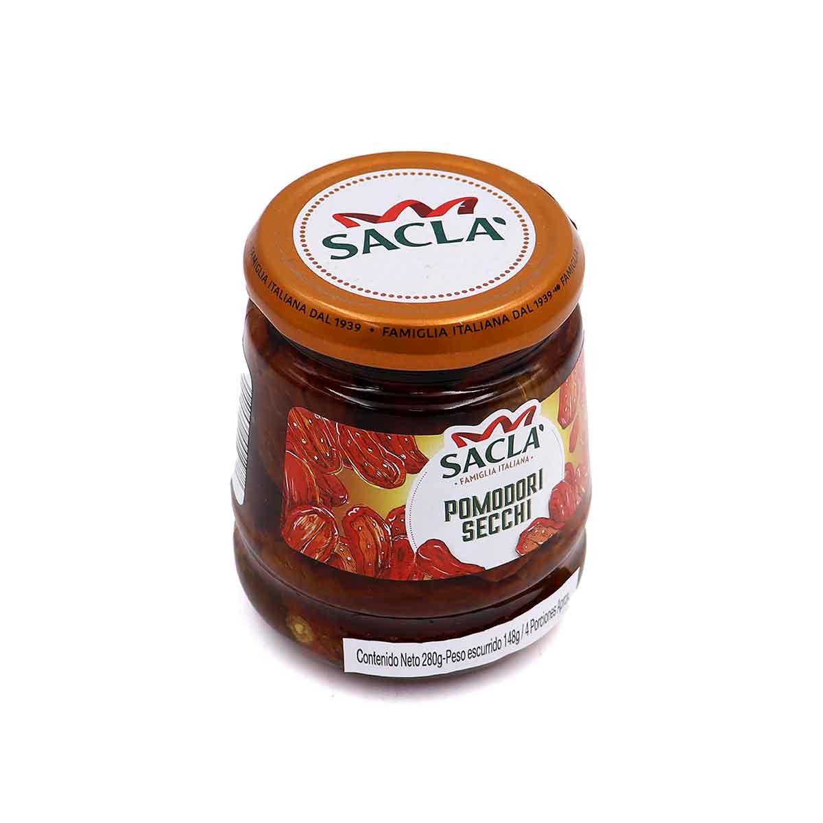 TOMATE SECOS EN ACEITE OLIVA SACLA frx280g