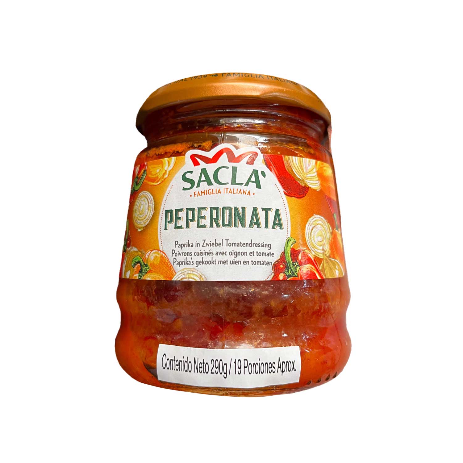 Pimientos En Aceite Oliva Sacla frasco X290 gramos