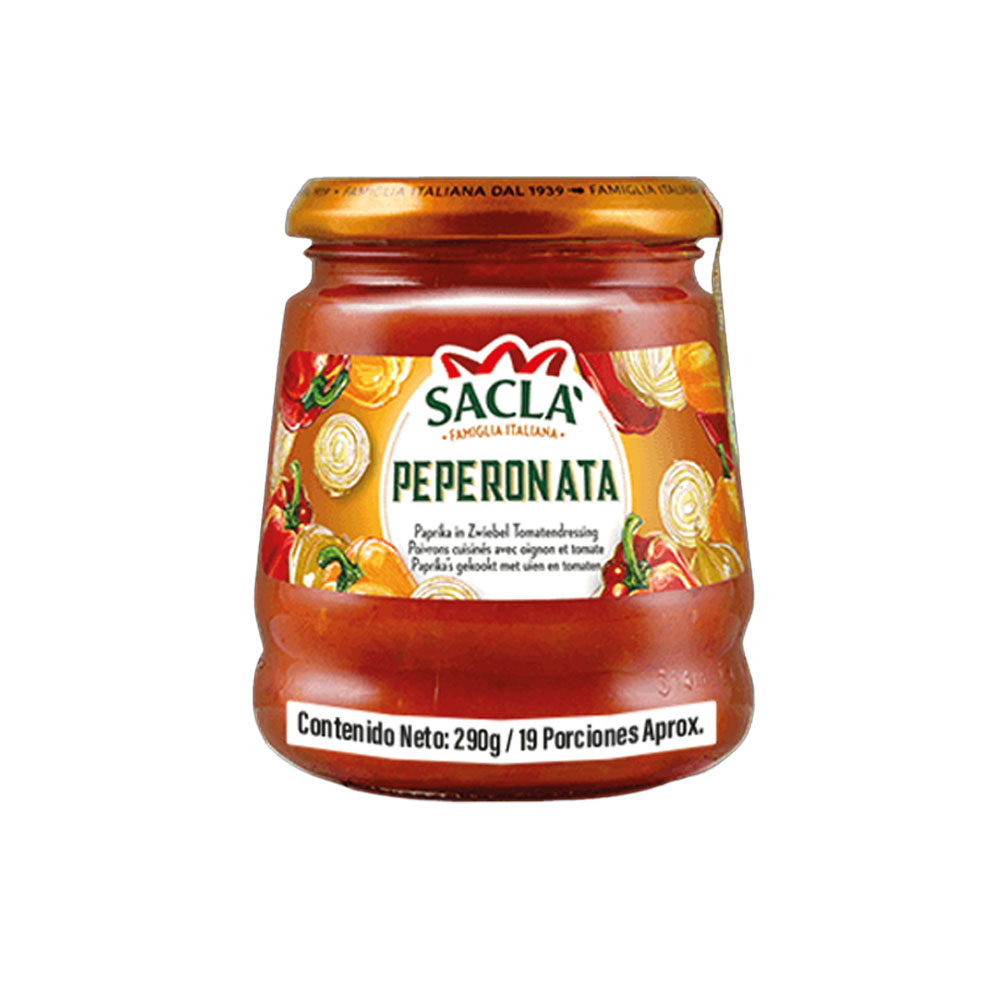 Pimientos En Aceite Oliva Sacla frasco X290 gramos