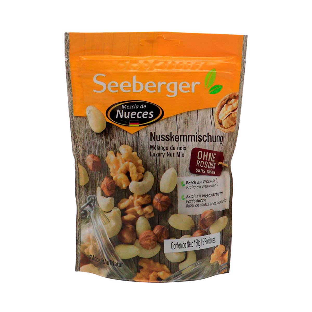 MEZCLA LUJO NUECES SEEBERGER blx150g