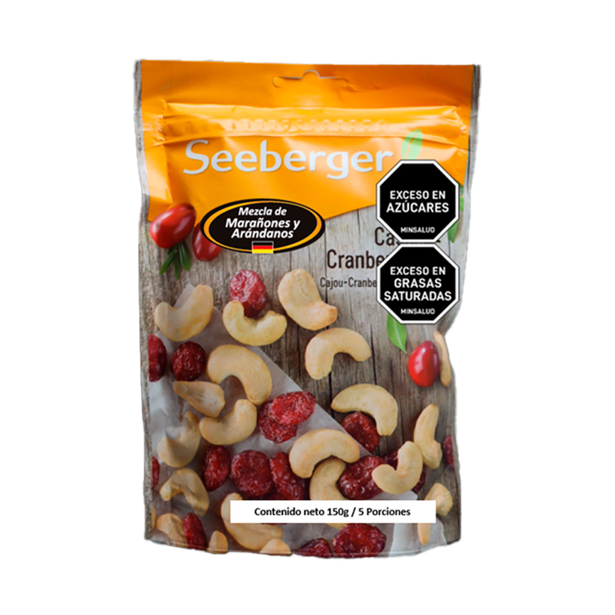 MEZCLA MARAÑON ARANDANO SEEBERGER blx150g