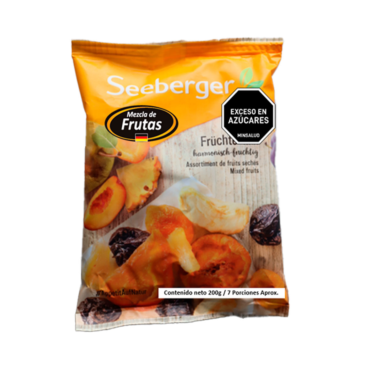 MEZCLA DE FRUTAS SEEBERGER blx200g