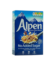 CEREAL ALPEN SIN AZÚCAR AÑADIDA caja 560G