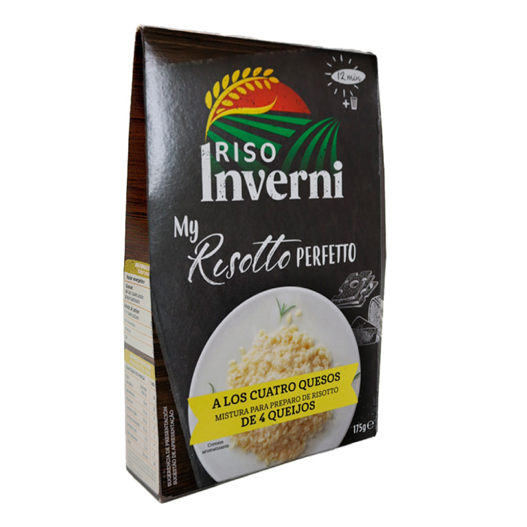RISOTTO PRONTO 4 QUESOS INVERNI cjx175g