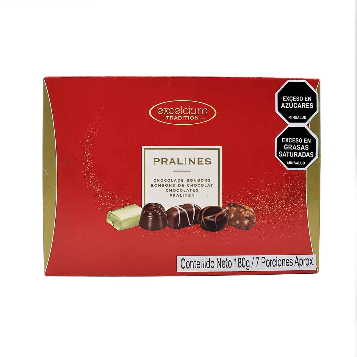 CHOCOLATES PRALINES ASSORT 180g