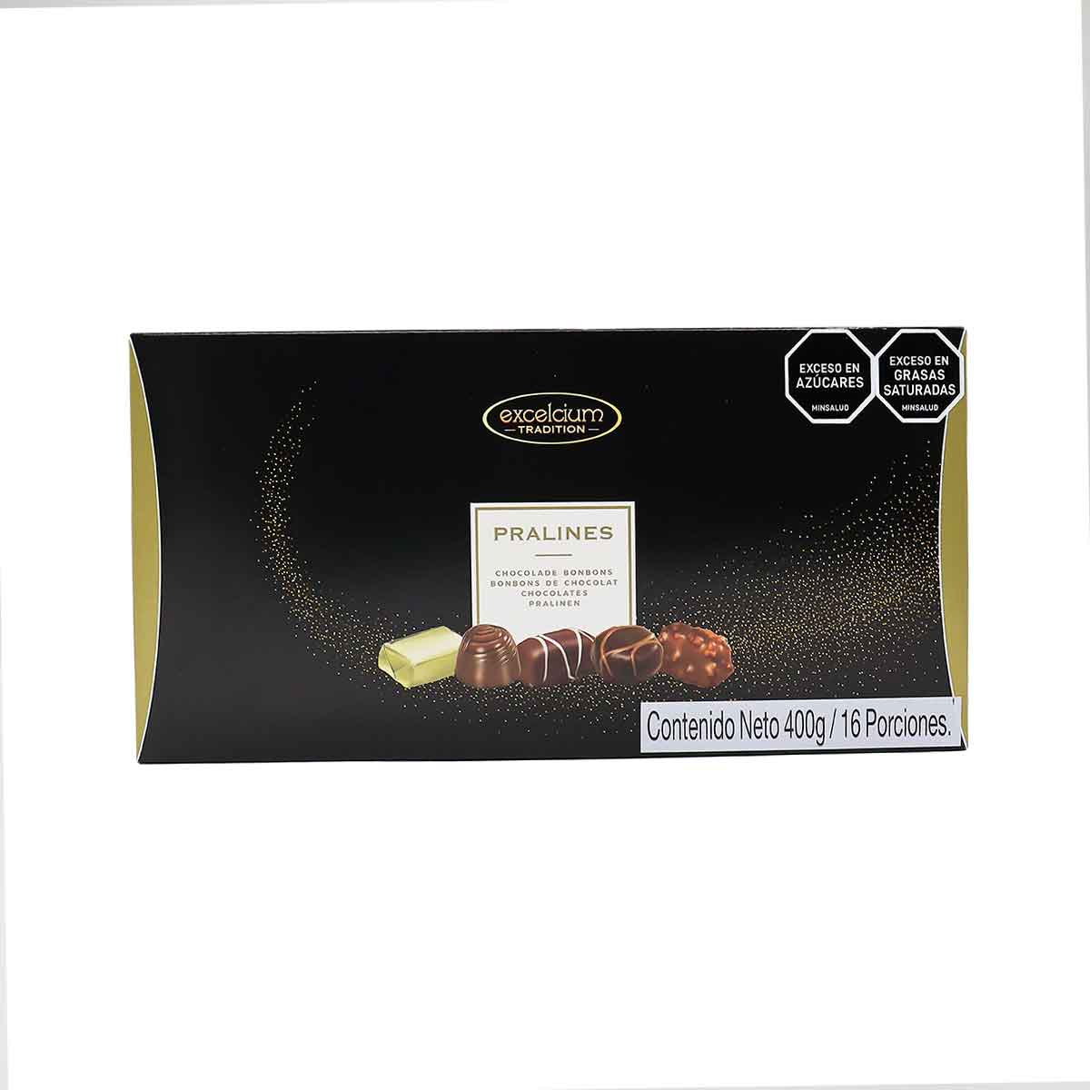 CHOCOLATES PRALINES ASSORT 400g