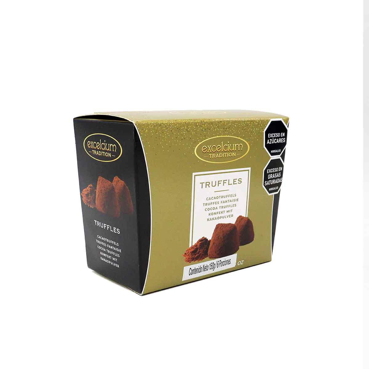 TRUFAS AL CACAO FANTASY GOLD 150g