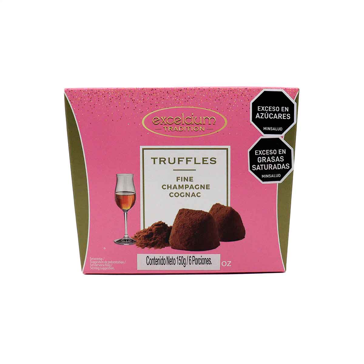 TRUFAS CON CHAMPAGNE FANTASY PINK 150g