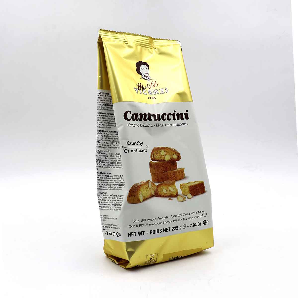 GALLETA CANTUCCINI VICENZI pqx225g