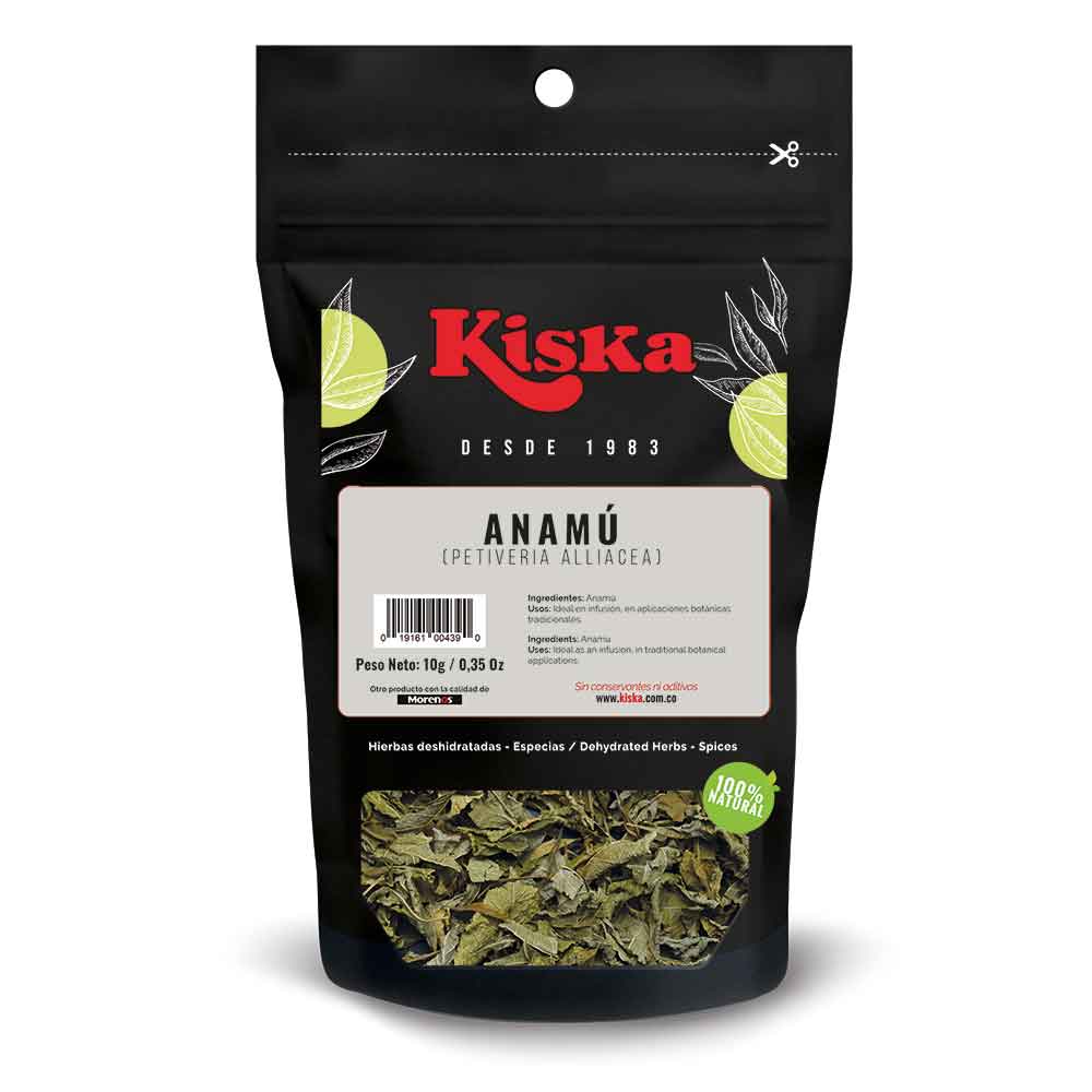 ANAMÚ HOJA ENTERA 10G