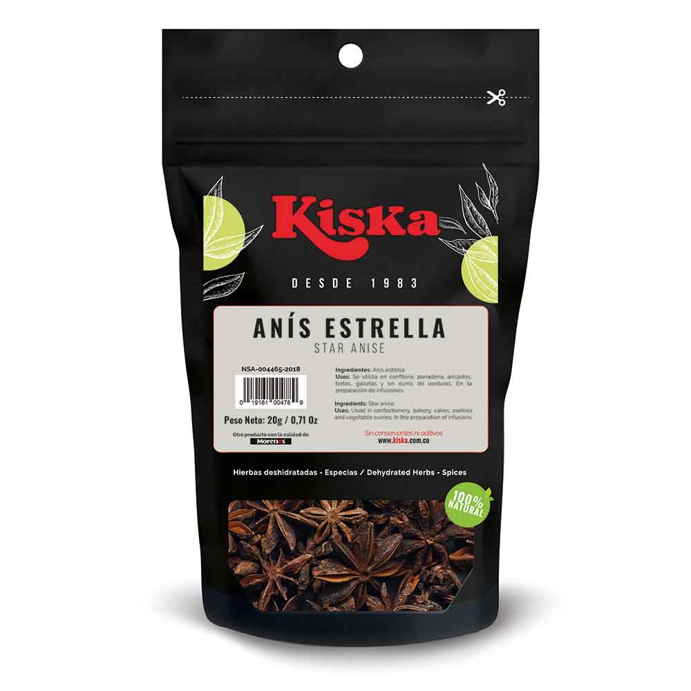 ANÍS ESTRELLA FLOR ENTERA 20G