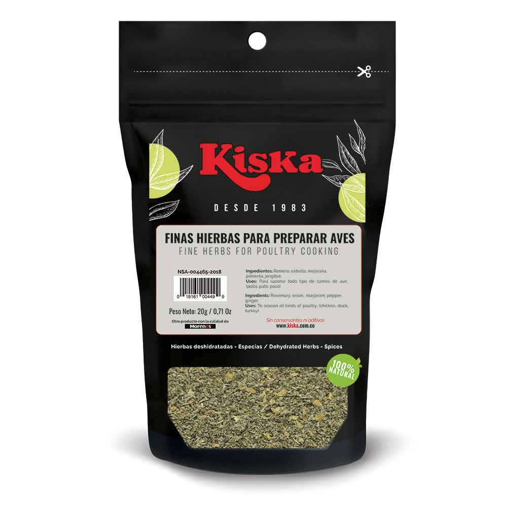 FINAS HIERBAS PARA PREPARAR AVES bl x 20g