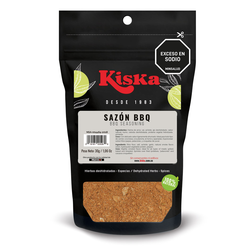 Sazón BBQ polvo 30g