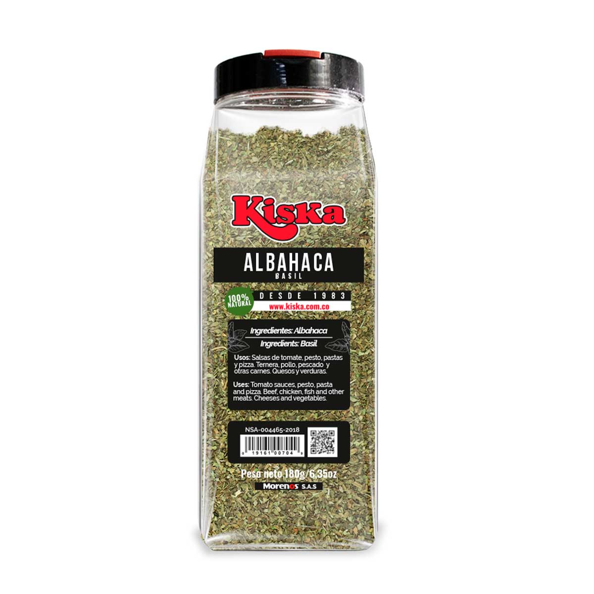 ALBAHACA ESCAMA frx 180g.