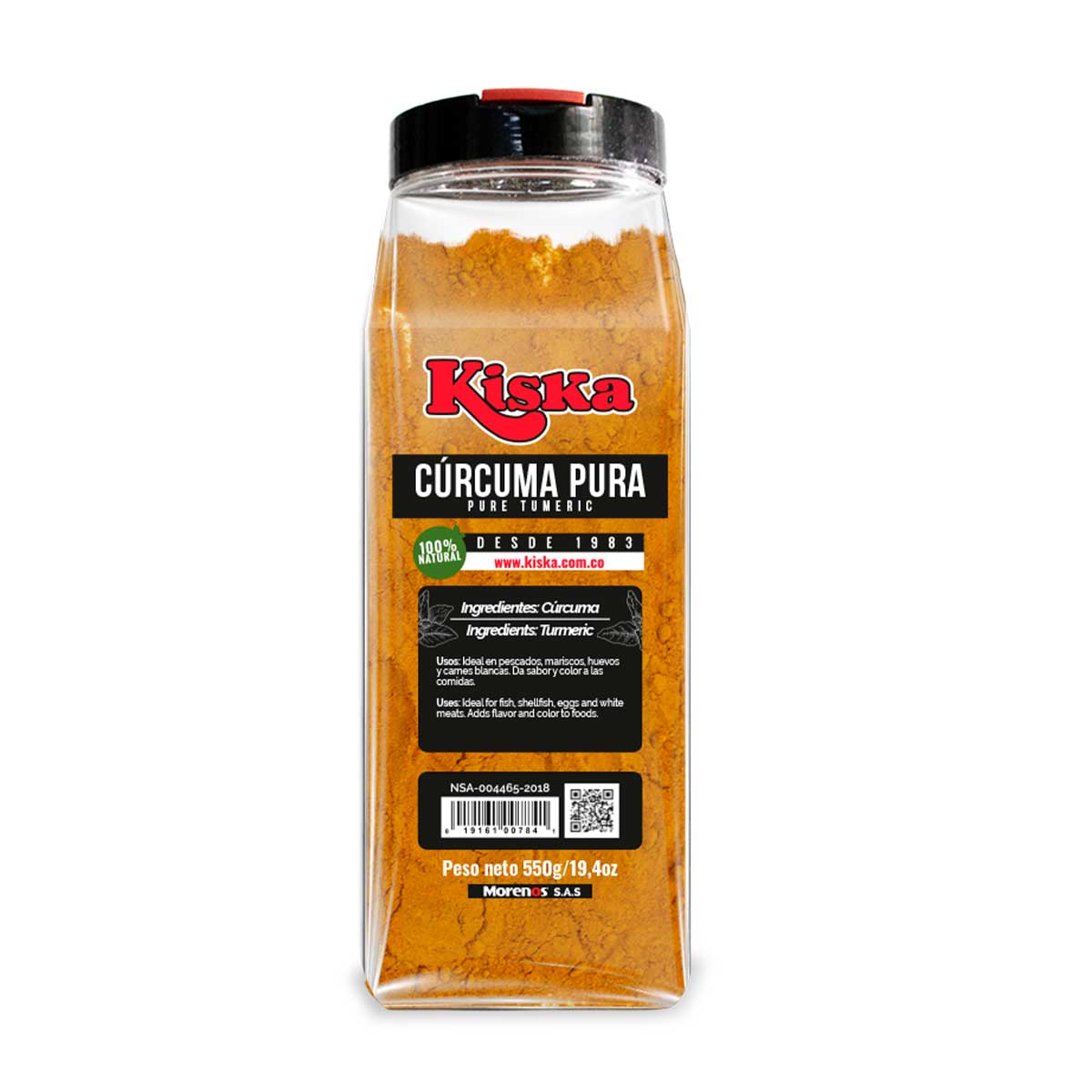 CURCUMA PURA frx 550g.