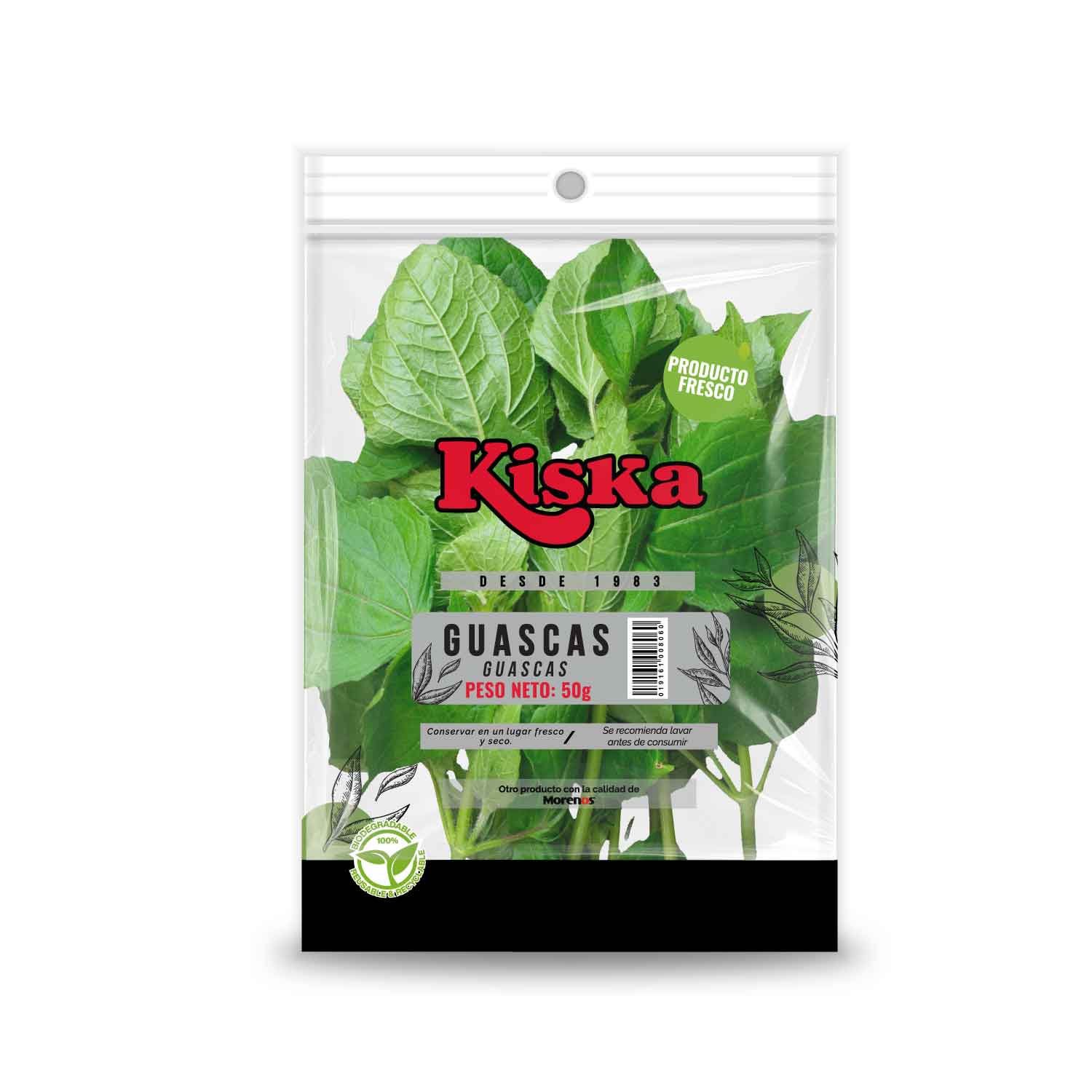 GUASCAS FRESCA CAPUCHON x50g