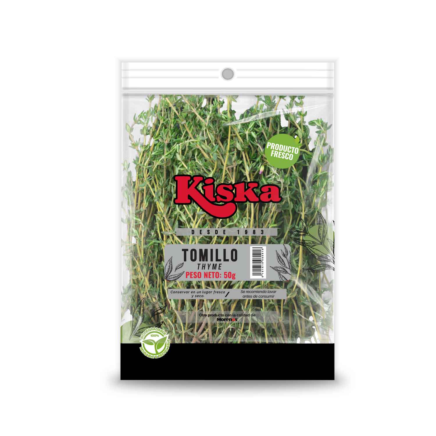 Tomillo Fresco Capuchon x40g