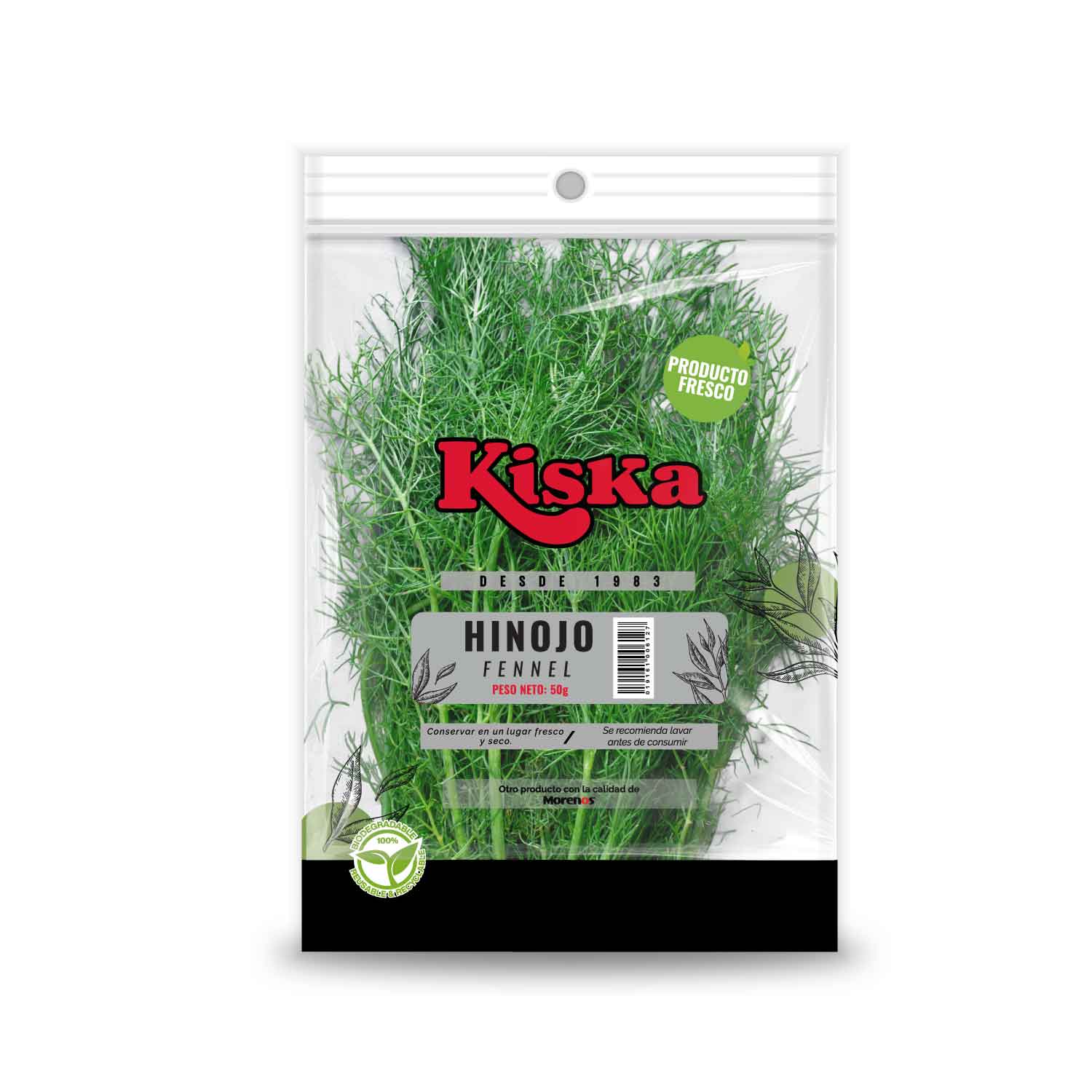 Hinojo Freco Capuchon x50g